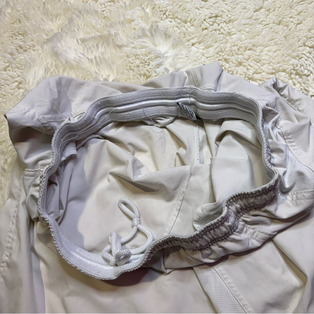Nike Mens XXL white Athletic Shorts no liner 11” inseam additional zipper pocket - Picture 7 of 10